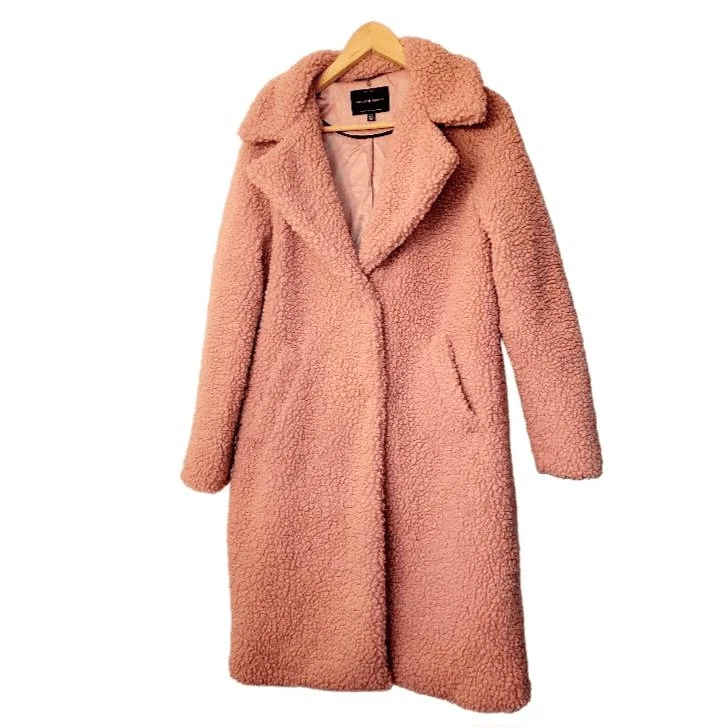 Lucky brand pink coat sales