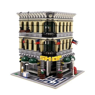 City Apartment Store 10211 Buildings Blocks 2182