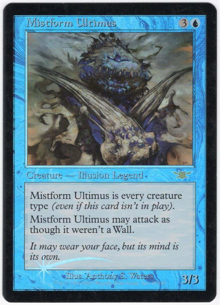 Mistform Ultimus 2003 Legions FOIL Blue Rare Creature MTG NM AZ1