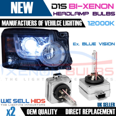 D1S HID Xenon 12000K Birnen OEM Ersatz DIREKT AB WERK KOMPATIBEL MIT BMW