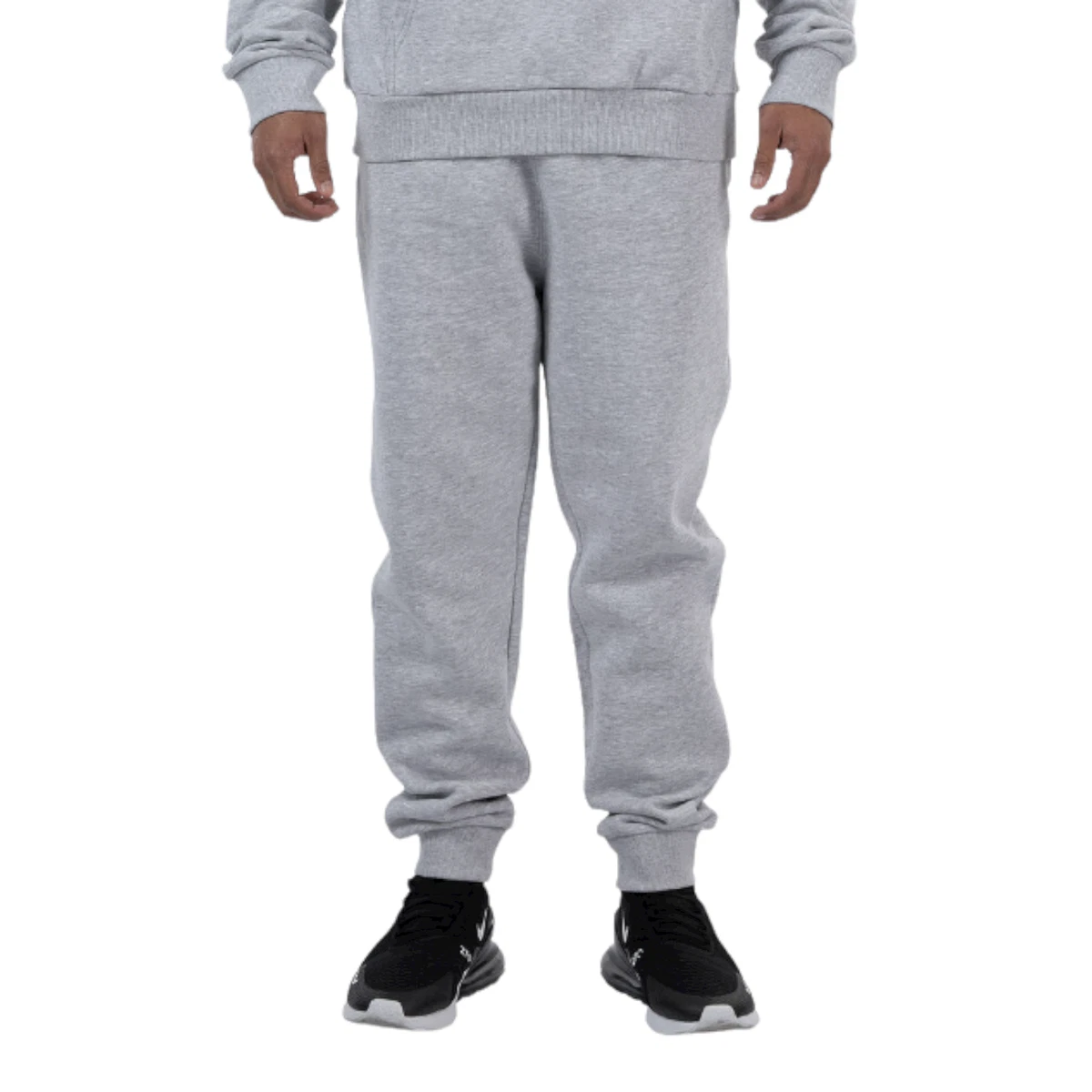 Mens Jogger Pants Fleece Sweatpants Gray Size XL