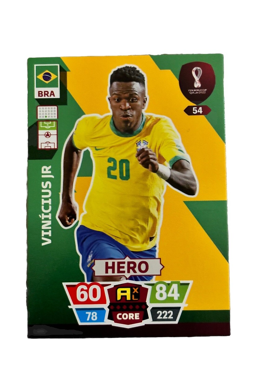 Brand New: 2022 Panini FIFA World Cup Vinicius Jr Brazil