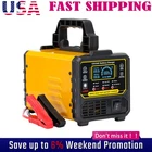 Car Battery Charger Heavy Duty 12V/24V Smart Automatic Intelligent Pulse Repair