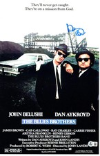 Dan Aykroyd signed 11x17 Poster Elwood J. Blues The Blues Brothers Beckett