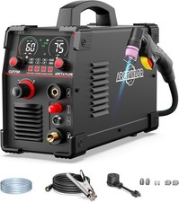 75Amps Plasma Cutter Non-Touch Pilot Arc 110/220V Dual Voltage