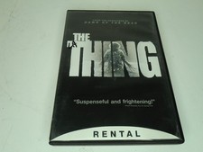 The Thing 2012 DVD Prelude to 1982 John Carpenter Cult Classic Rental Copy