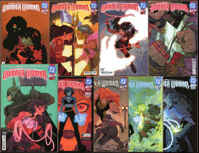 ABSOLUTE WONDER WOMAN #11-19 *1ST PRINT* MAIN Cover Set! 2025   SEE SCANS! NEW!