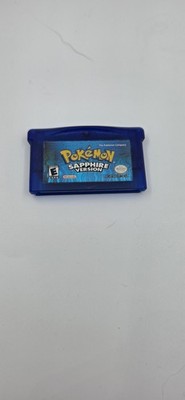 Gameboy Advance Pokemon Sapphire Version AGB-002 Authentic