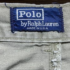 Vintage Ralph Lauren Men Pants 80S Usa Made Old Laurel Chino Limited Edition VHT