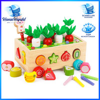 Montessori Spielzeug 7-In-1 Holzspielzeug Ab 1 Jahr FüR Kinder Geschenk