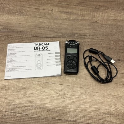 Tascam DR-05 VER3 Linear PCM Handy Recorder schwarz 