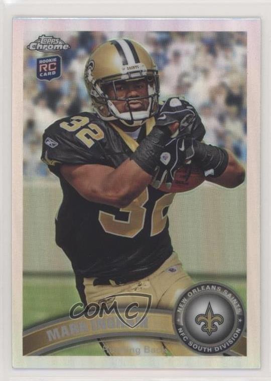 2011 Topps Chrome Refractor Mark Ingram #50 09t8