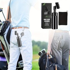 Golf Towel and Brush Set, 16x16 inch  Splash Golf Club Cleaner Brush Set