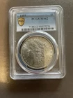 1889 P Morgan Silver MS62