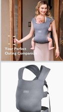 Topmeta Baby Carrier - Ergonomic, Cozy and Lightweight Infant Carrier for 7-35lb