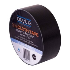 Stylus 399 Gewebeband 48 mm x 25 m (Schwarz)