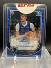 2026 Bowman Chrome Cooper Flagg Blue Geometric Auto /150 #BCA-CF Mavericks