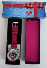 Disney Avon Mickey and Minnie Holiday Christmas Watch 2009 NEW