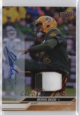 2024 Upper Deck CFL Game Patch Auto 82/99 Boris Bede #19 Patch Auto l5j