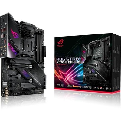 ASUS ROG Strix X570-E Gaming Mainboard AMD Ryzen X570 Sockel AM4 ATX DDR4 USB-C