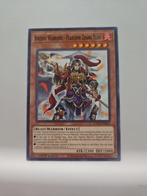 Ancient Warriors - Fearsome Zhang Yuan ETCO-EN021 Eternity Code 1st Edition