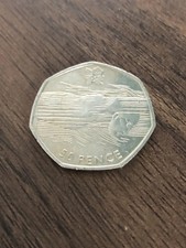 London Olympic 2012 50p Coin - Aquatics / Swimming - FREE POSTAGE - Available on eBay