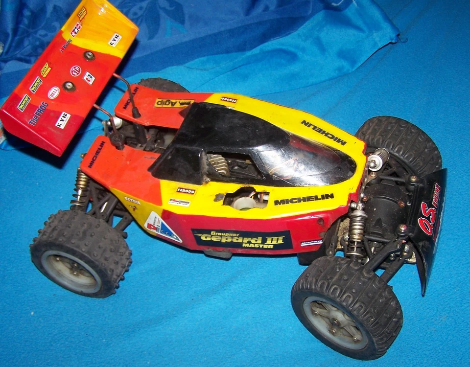 Rarität Buggy Graupner Robbe Verbrenner 2 Kanal Fernsteuerung - Bild 2 von 4