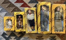 5 x Del Prado Doll House  Dolls in boxes