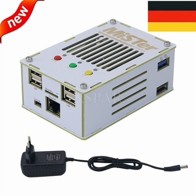 Mini MiSTer Game Console Cyclone V SoC FPGA Board White Case w/32GB TF Card DE