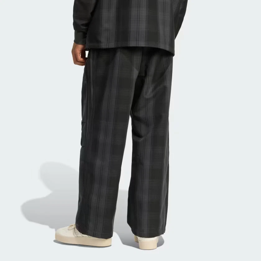 adidas men ADIDAS ORIGINALS & ALL BLACKS FIREBIRD PLAID TRACK PANT - Image 2 of 4