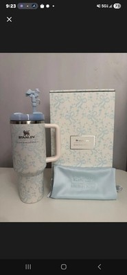 Stanley 40 oz Tumbler LOVESHACK FANCY Coquette Bow Winter Ice