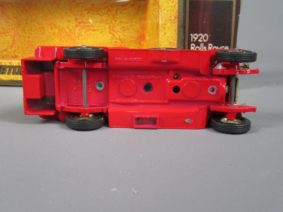 D42 Matchbox Y-6 Rolls-Royce Models Of Yesteryear Fire Engine Box 1:48 - Image 3 of 4
