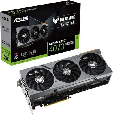 ASUS TUF Gaming RTX 4070 Ti SUPER 16GB GDDR6X OC Edition GPU