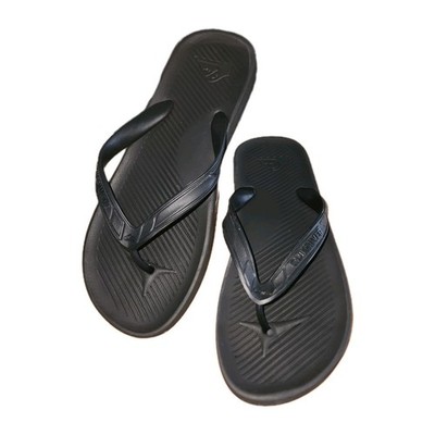 Quiksilver Men's Haleiwa Flip Flops Sandals Black -10/11 AQYL100627-SBKM SOLID