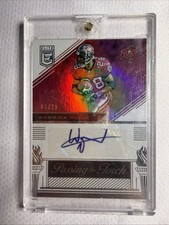2016 Donruss Elite Passing The Torch Dual Auto Warrick Dunn/Doug Martin /25