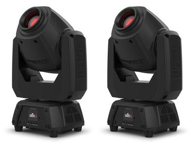 (2) Chauvet DJ Intimidator Spot 260X DMX LED Moving Head Lights w/RF Receivers