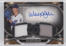 2021 Museum Collection Single-Player Dual Relic 280/349 Walker Buehler Auto 1b8