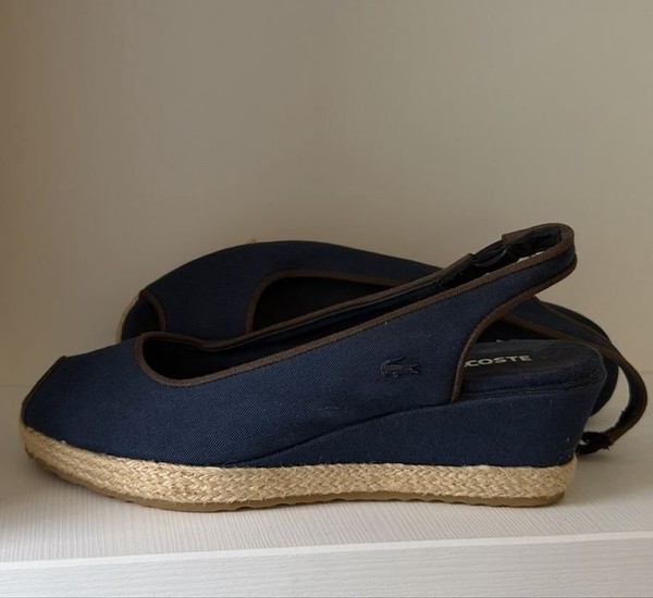 Women Lacoste Heels Multicolor Textile 37