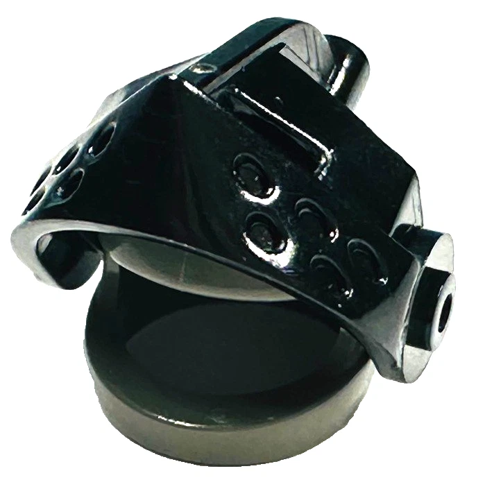 LEGO Castle Knight 1 Minifigure Black Visor and Dark Gray Helmet x126 2446 D415 - Image 2 of 4