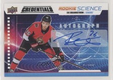 2019-20 Upper Deck Credentials Rookie Science Erik Brannstrom #RS-04 Auto ct7