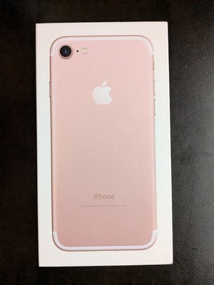 Iphone 7, Rosa Gold, 32GB, Verpackung