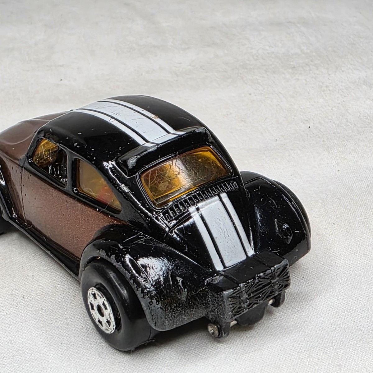 Vtg 1980 Matchbox Lesney Superfast #46 Hot Chocolate VW Bug