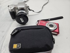 Lot Of Two Cameras For Parts/repair (Kodak Easyshare Z650, Polaroid iS326)