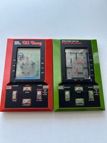 Game Watch 2 Piece Set Oil Gang Pakupakuman Vintage Retro JPN Limited Edition Ra