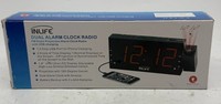 InLife Dual Alarm Clock Radio - New