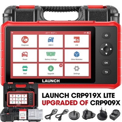 LAUNCH X431 CRP919X Lite Profi KFZ OBD2 Diagnosegerät Scanner ALLE SYSTEM TPMS