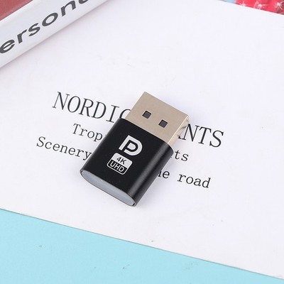 4K Displayport Dummy Plug DP Virtual Display Adapter Desktop Accessor Q ;us