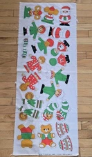 Carousel Crafts Mini Cut And Sew Panel Stuffed Christmas Dolls Decor Angel Bear 