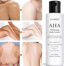 AHA Strong Brightening Body Cream Hydroxy Acid Vitamin C Whitening 100ml USA.
