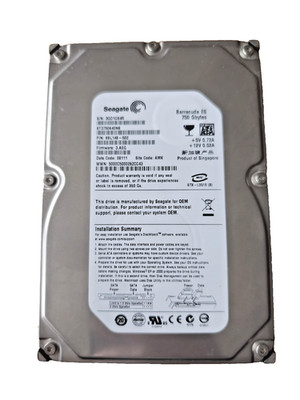 Seagate Festplatte ST3750640NS 750GB SATA